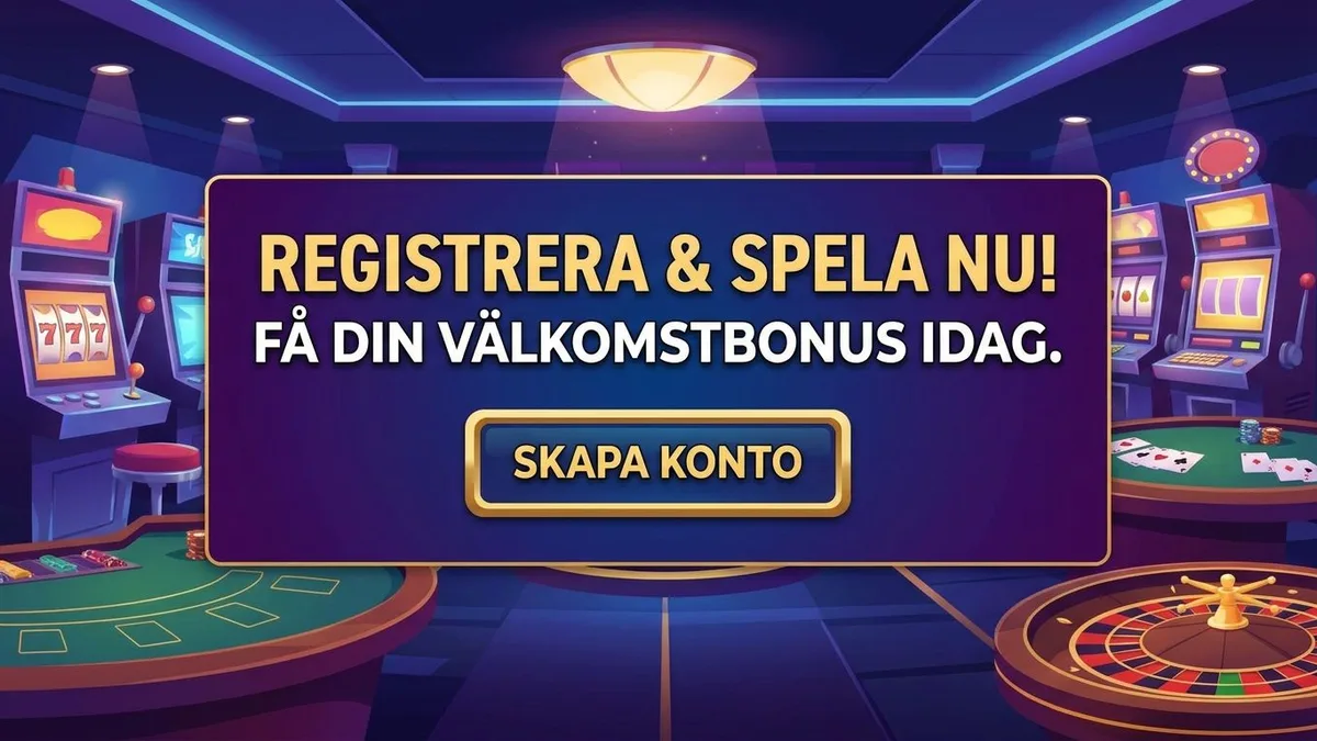 Registrera dig med bonus